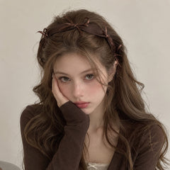 coquette bow ribbon headband boogzel clothing