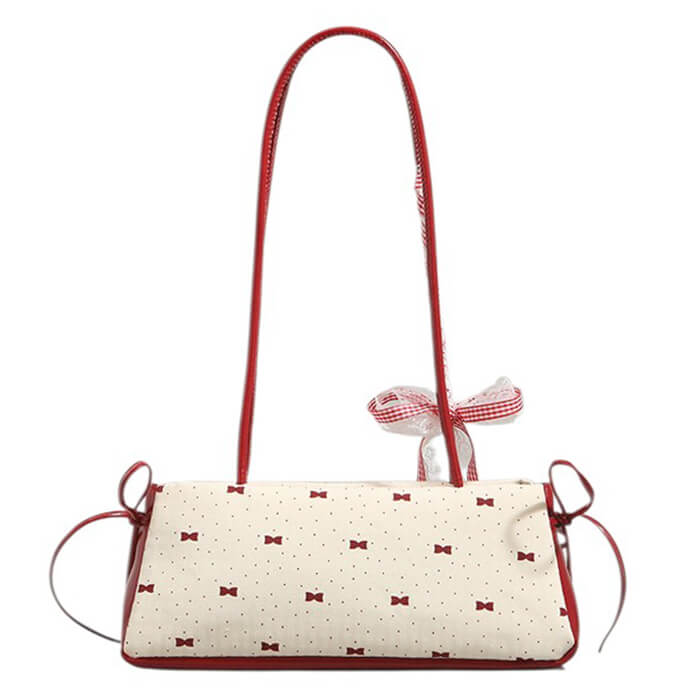 coquette charm bow shoulder bag boogzel clothing