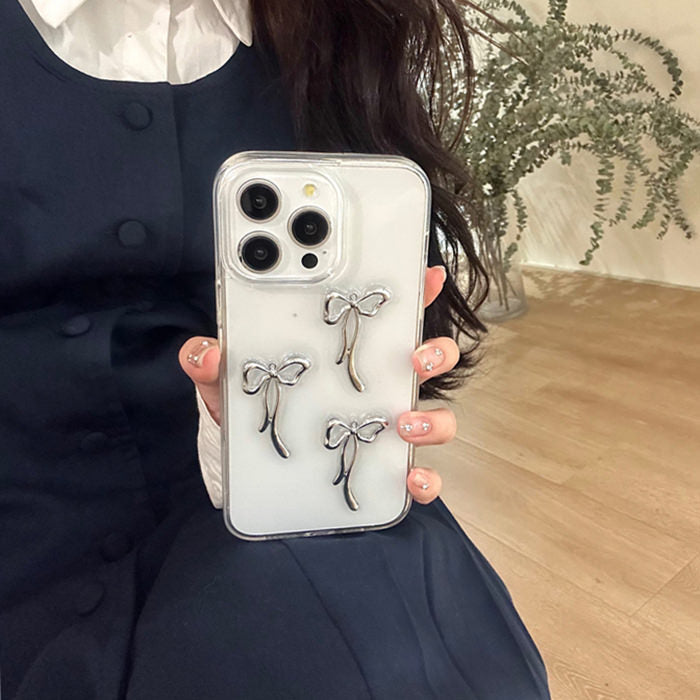 coquette girl bow iphone case boogzel clothing