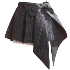coquette lace bow pleated skirt boogzel clothing
