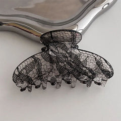 coquette lace hair claw boogzel clothing