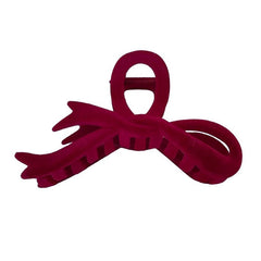 coquette velvet bow hair claw boogzel clothing
