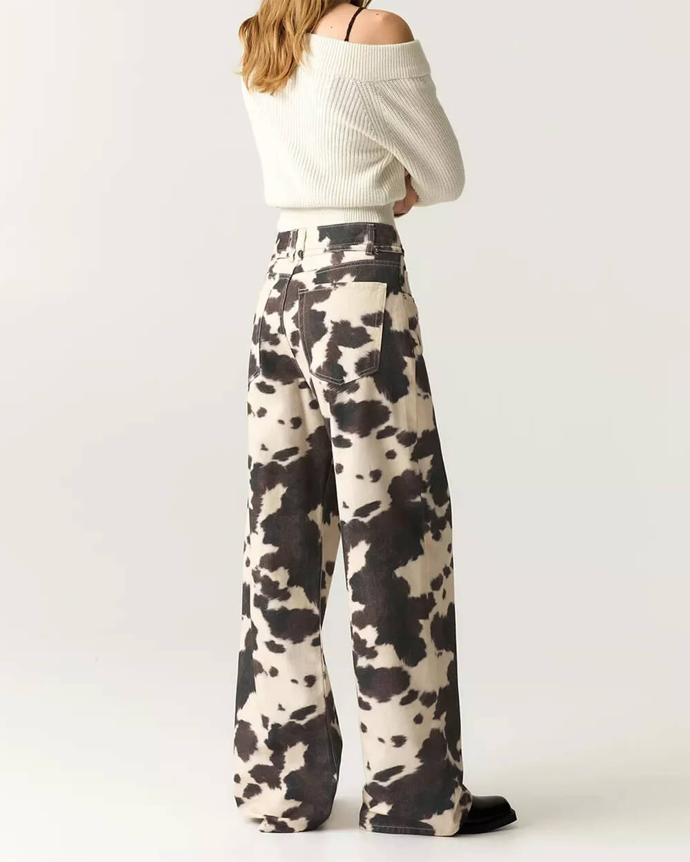 cow print pants boogzel clothing