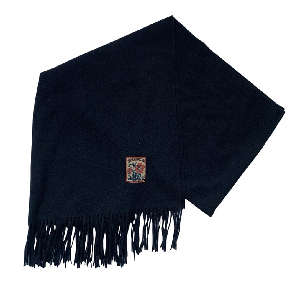 cozy warm fringed scarf boogzel clothing