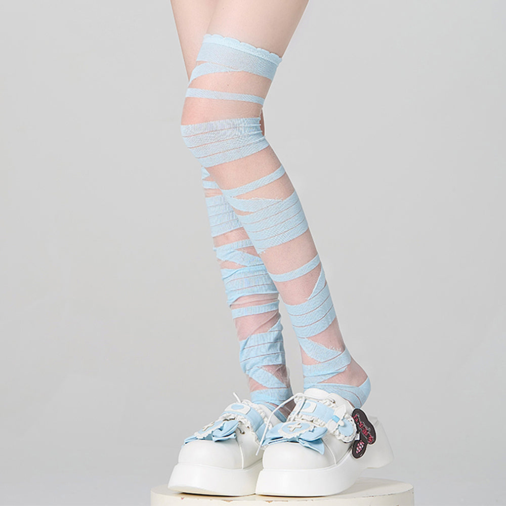 crisscross lace up socks boogzel clothing