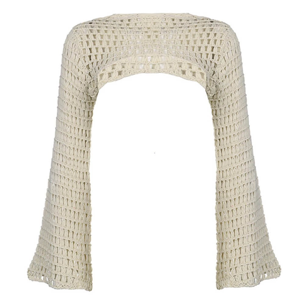 crochet bolero shrug top boogzel clothing