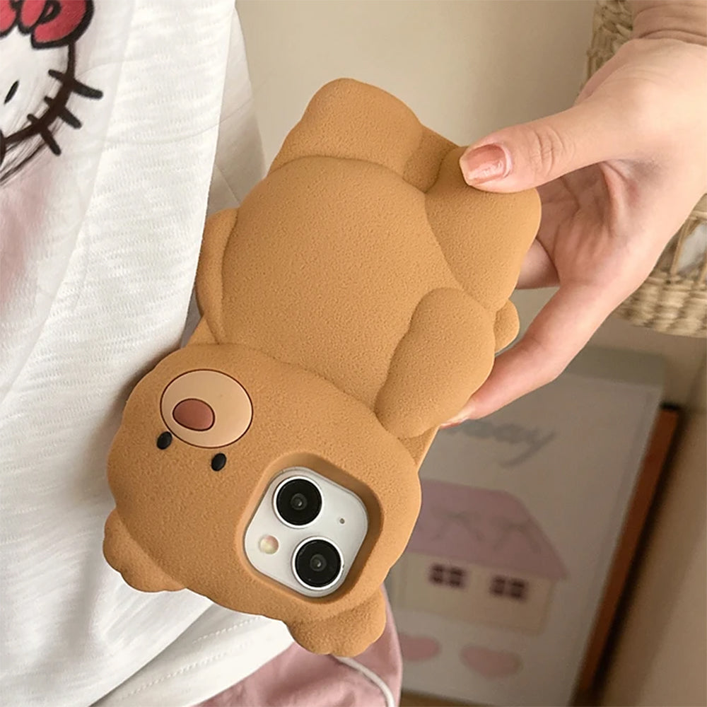 cute bear 3d iphone case boogzel clothing