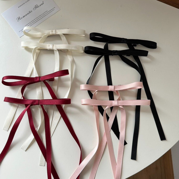 coquette style Cute Bow Hair Clips - boogzel clothing