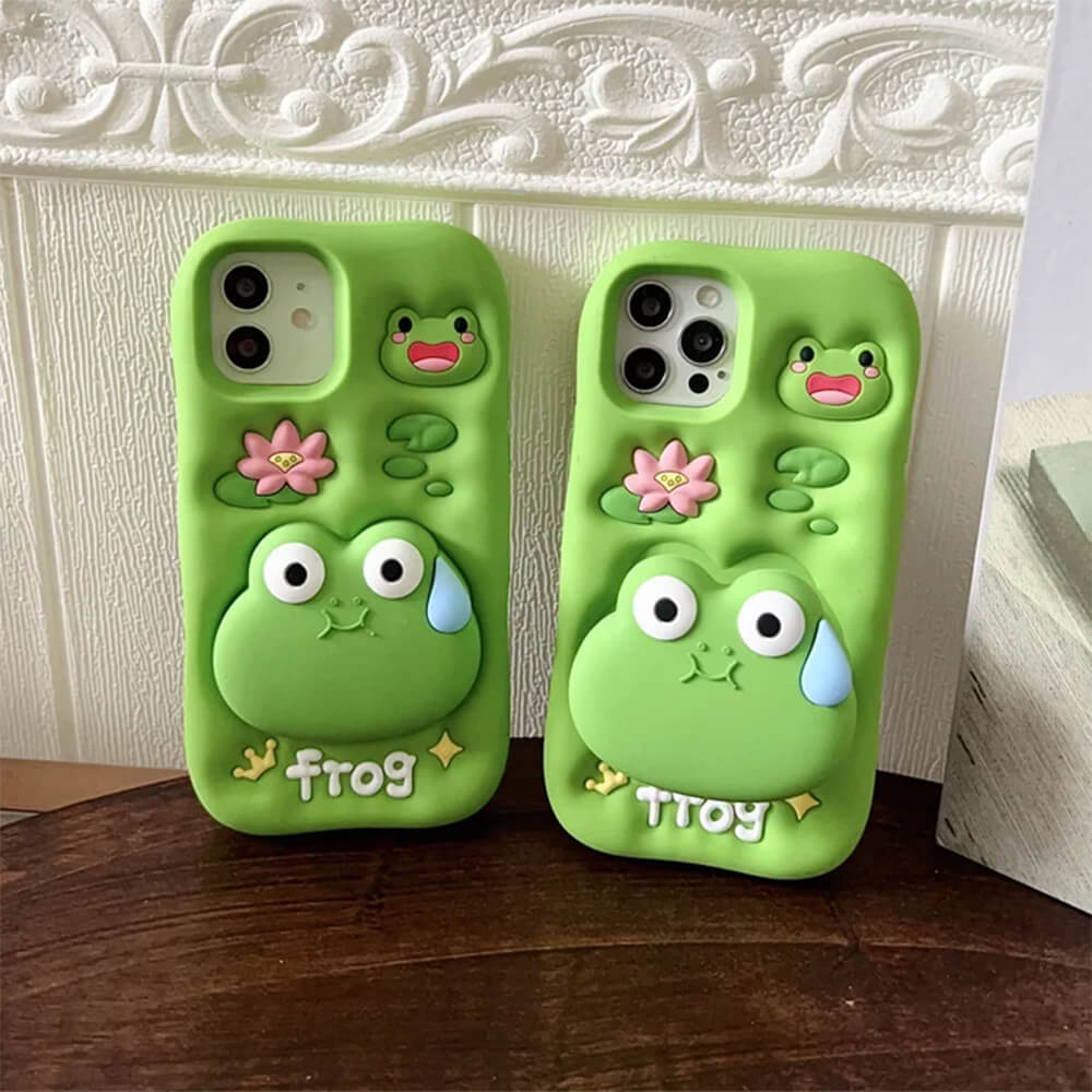 cute frog iphone case boogzel clothing