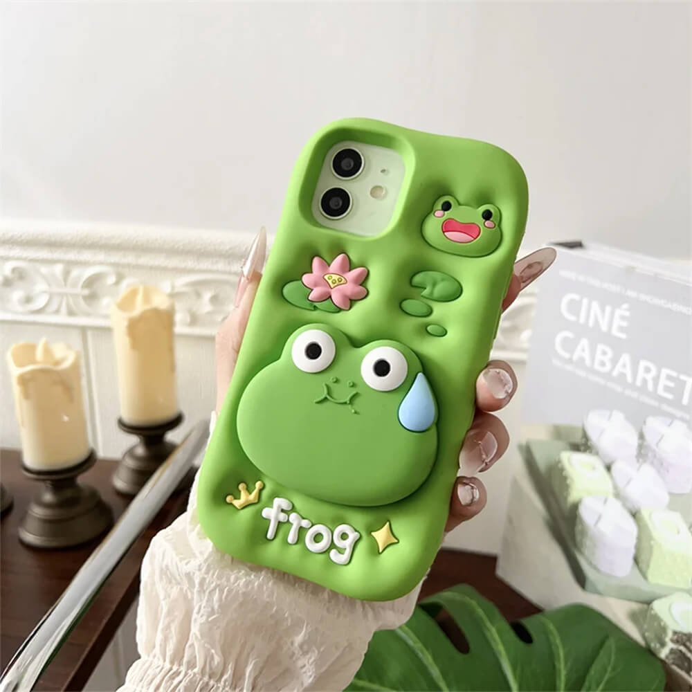 cute frog iphone case boogzel clothing