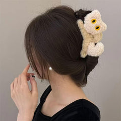 cute cat plush hair claw boogzel clothing