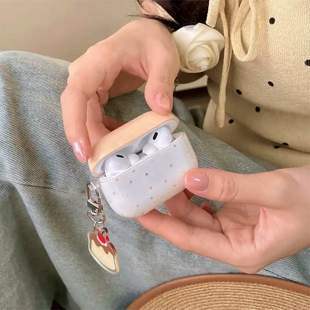 cute cherry cake airpods case boogzel clothing