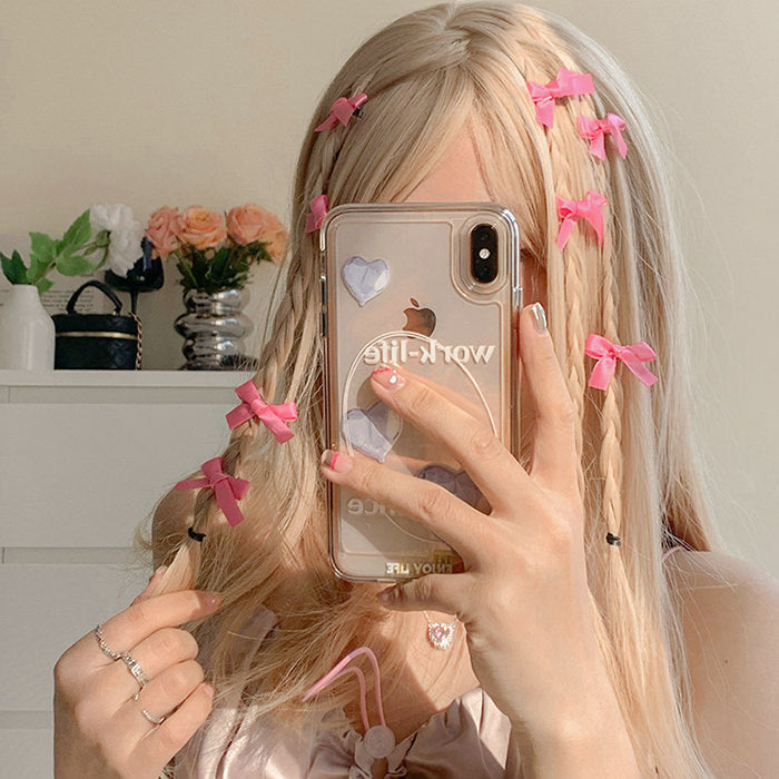 cutie bow hair clips set boogzel clothing
