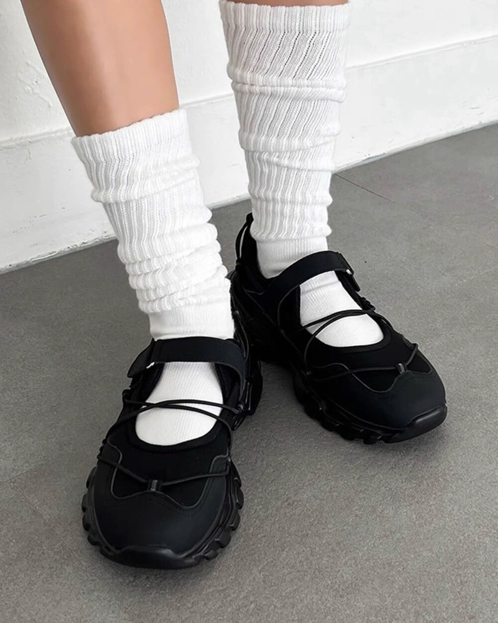 cyber aesthetic ballet sneakers boogzel clothing