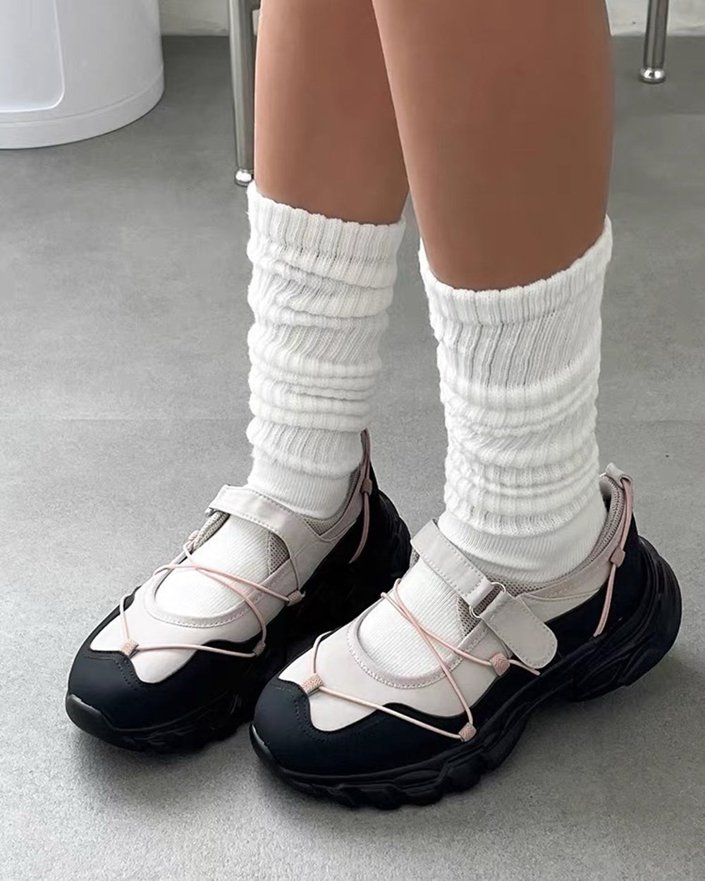 cyber aesthetic ballet sneakers boogzel clothing