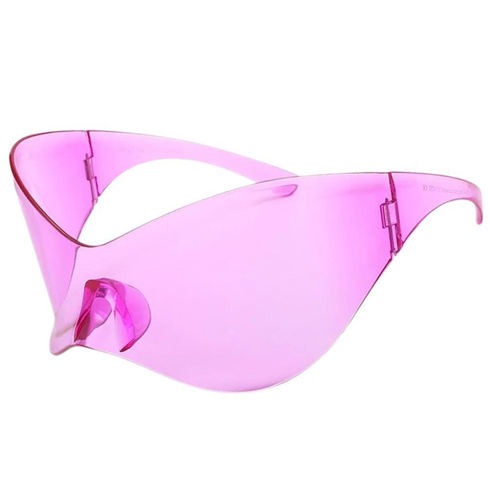 cyber aesthetic shield sunglasses boogzel clothing