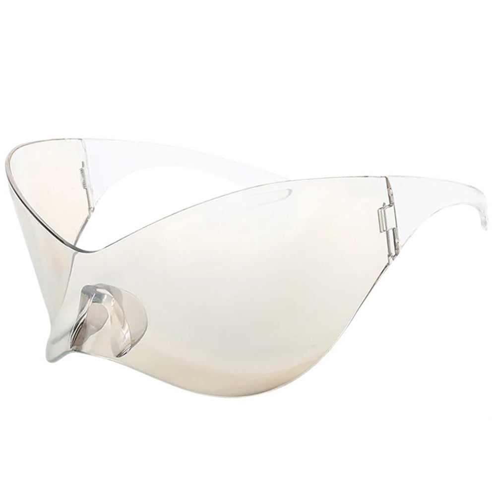 cyber aesthetic shield sunglasses boogzel clothing
