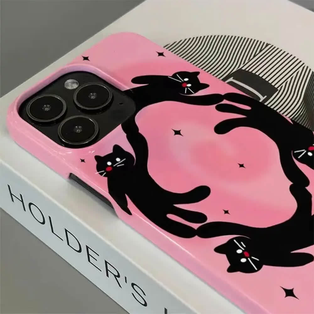 dancing cats iphone case boogzel clothing