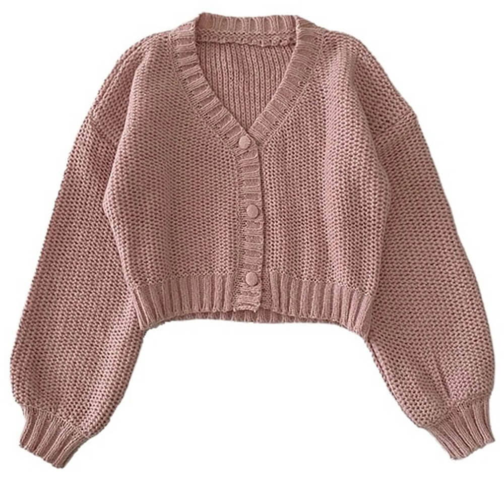 danish pastel cropped cardigan boogzel clothing