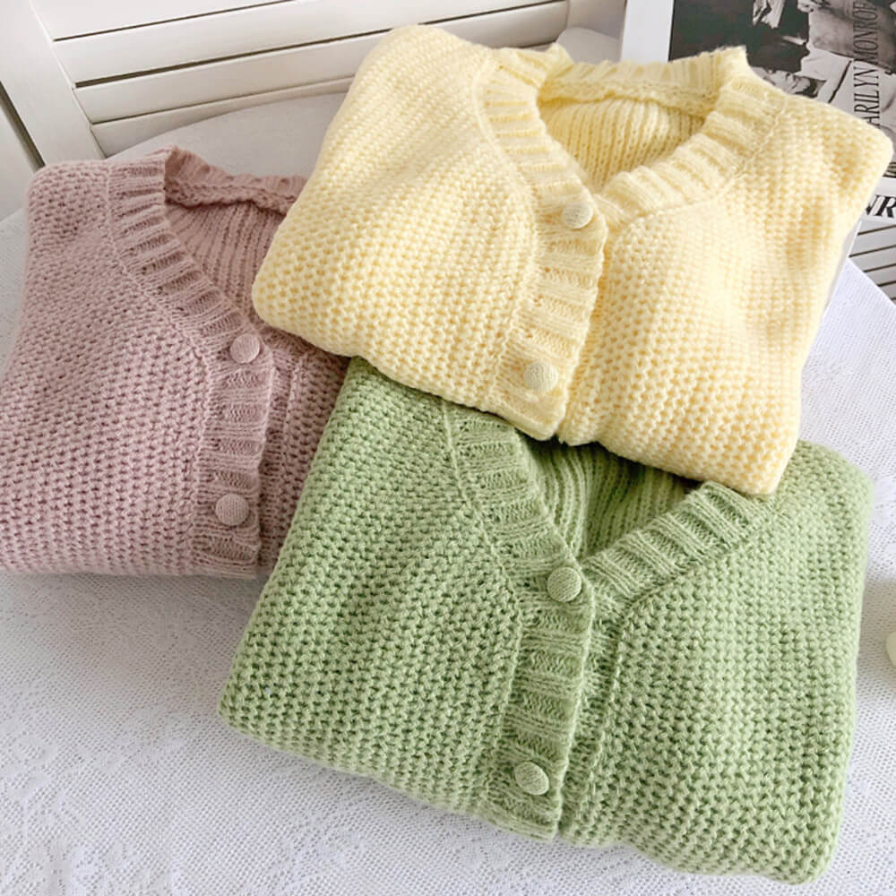 danish pastel cropped cardigan boogzel clothing