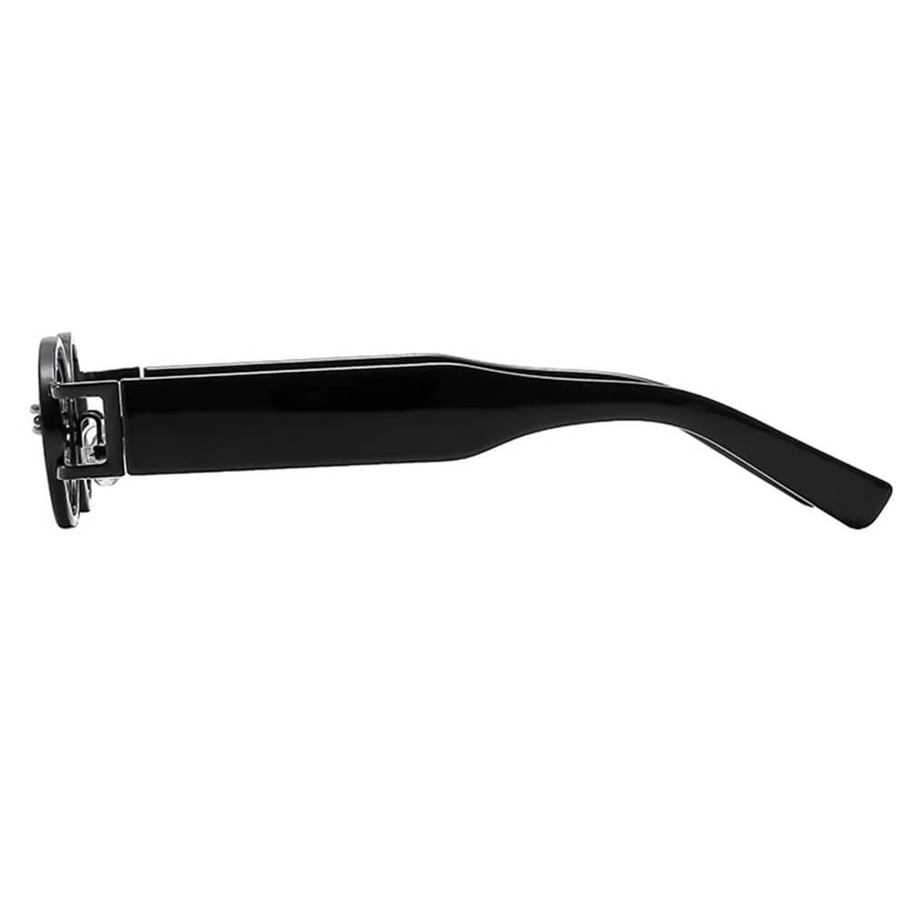 black oval sunglasses boogzel clothing