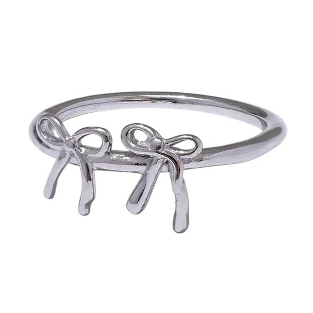 double bow ring boogzel clothing