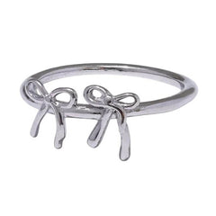 double bow ring boogzel clothing