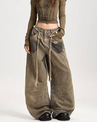 downtown girl distressed jeans boogzel clothing