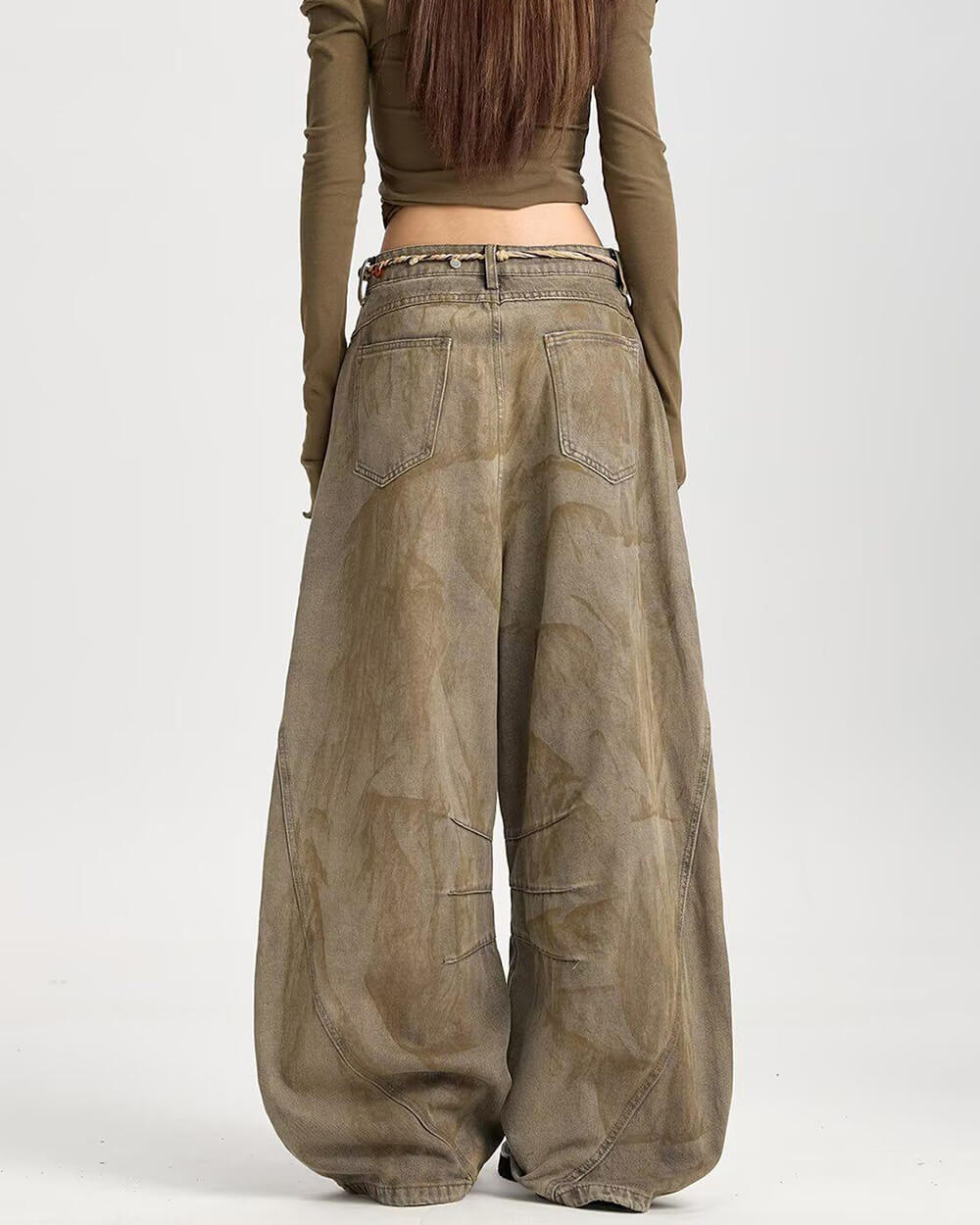 downtown girl distressed jeans boogzel clothing