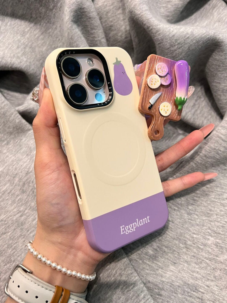 eggplant iphone case boogzel clothing