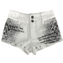 emo phase denim mini shorts boogzel clothing
