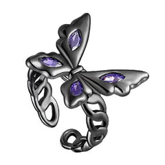 fairy grunge butterfly ring boogzel clothing