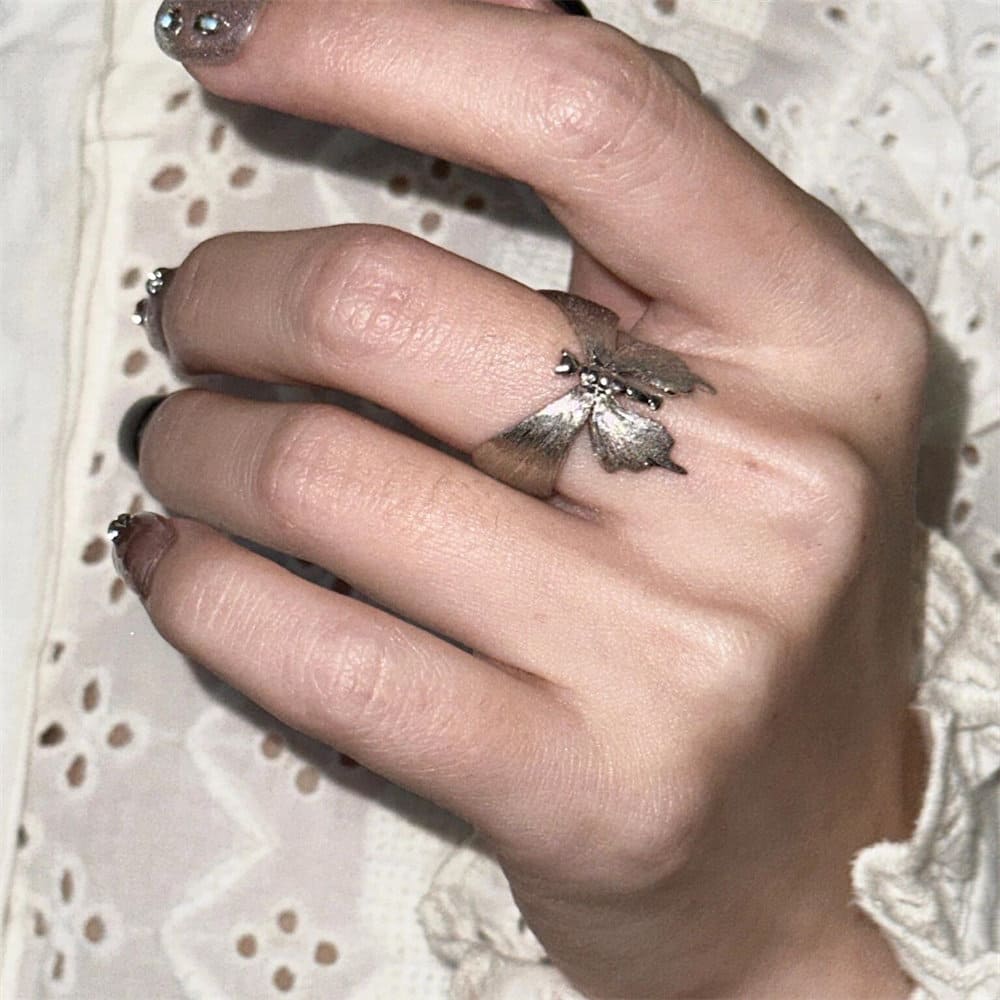 fairycore butterfly ring boogzel clothing