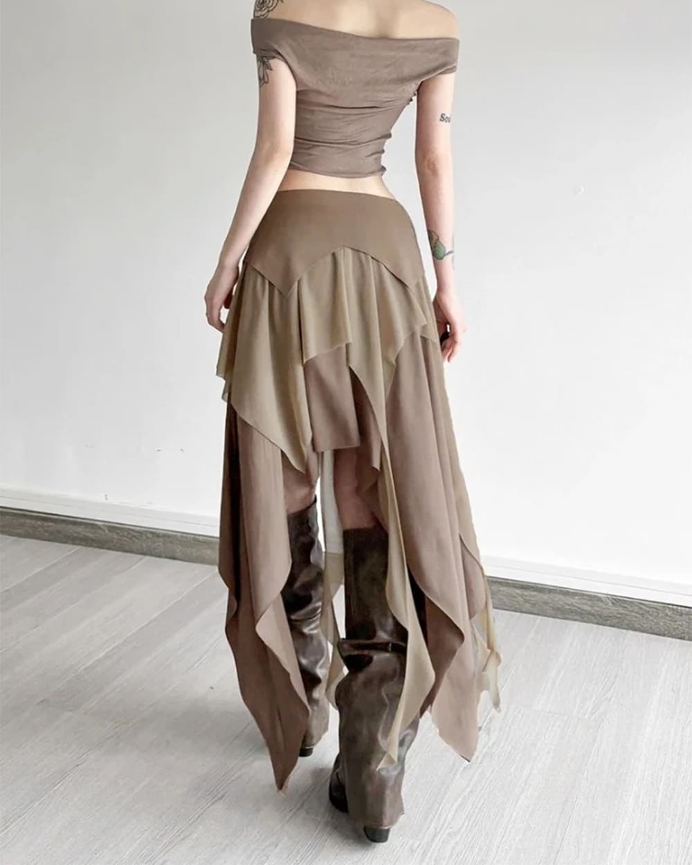 fairycore layered skirt boogzel clothing