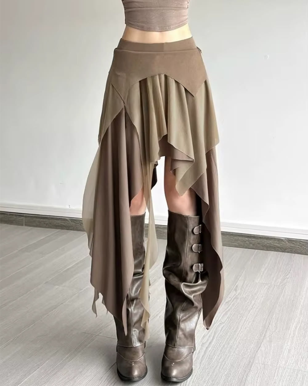 fairycore layered skirt boogzel clothing