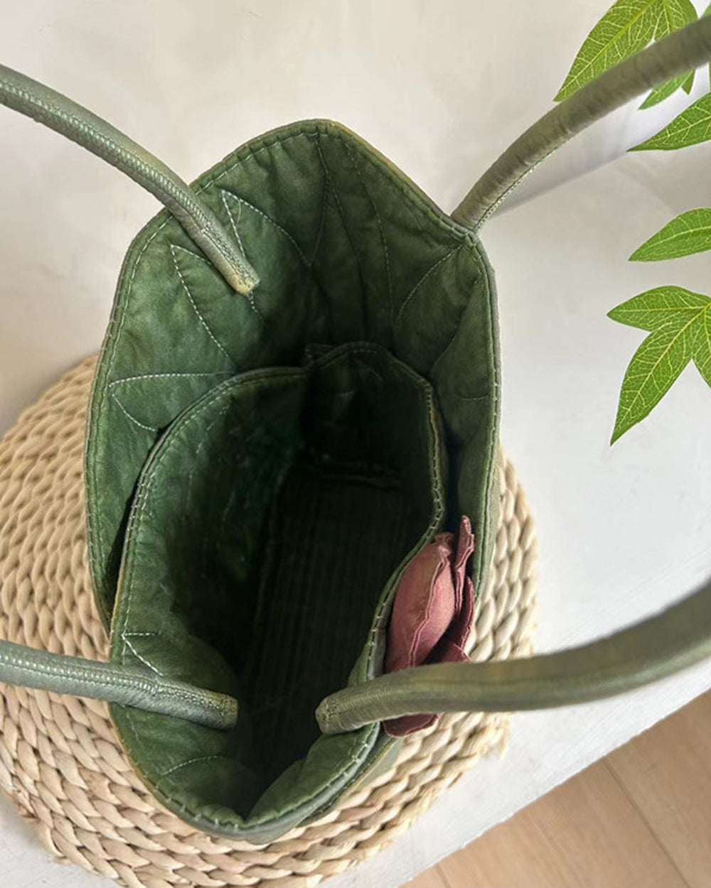 fairycore aesthetic lotus leaf bag boogzel clothing