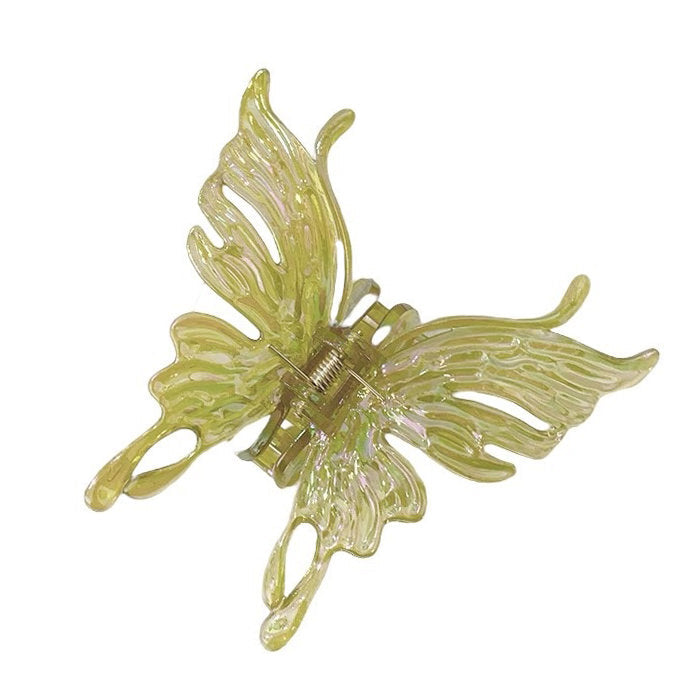 fairycore butterfly hair claw boogzel clothing