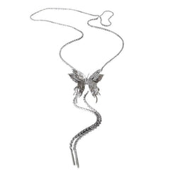 fairy grunge butterfly body chain boogzel clothing
