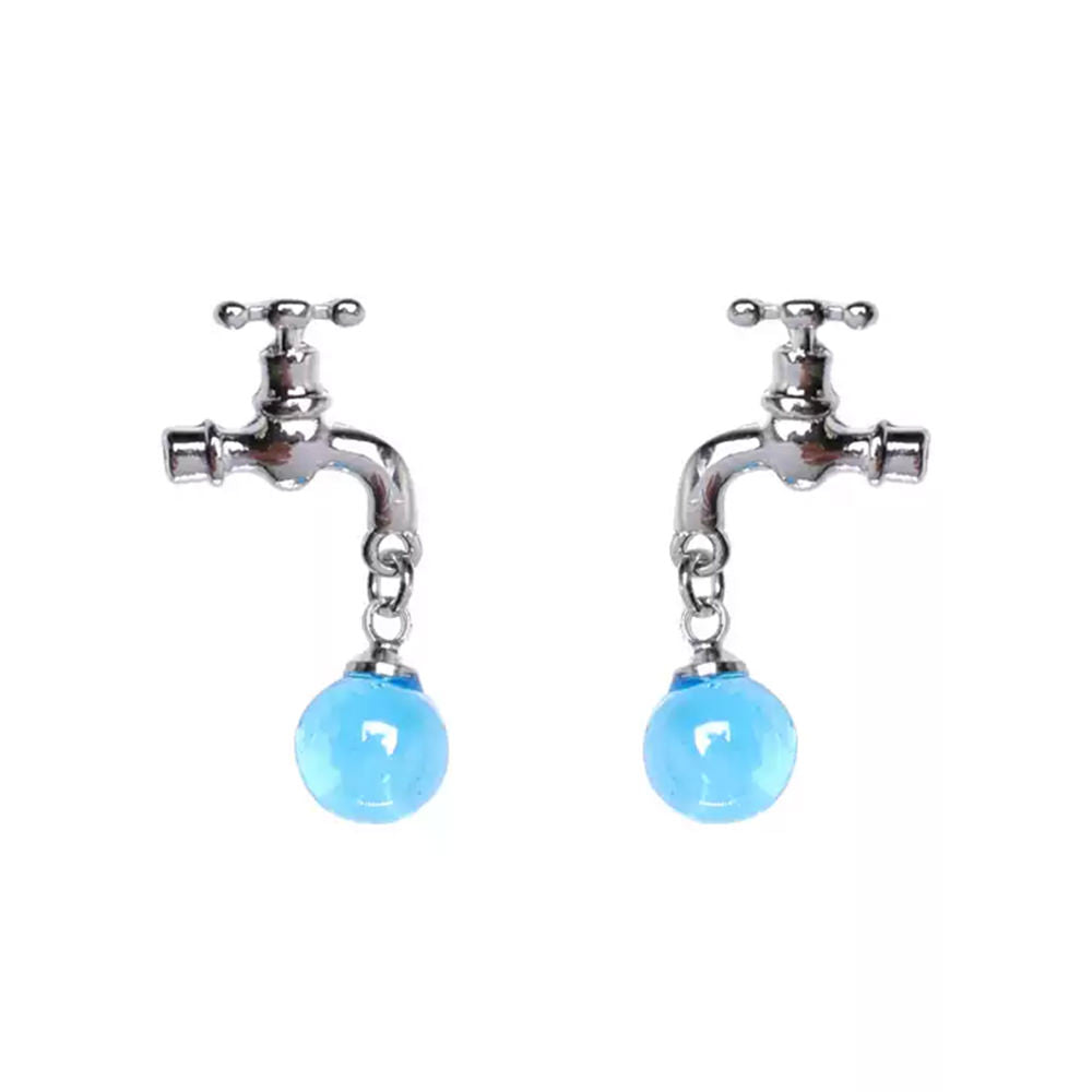 faucet shaped drop earrings boogzel clothing