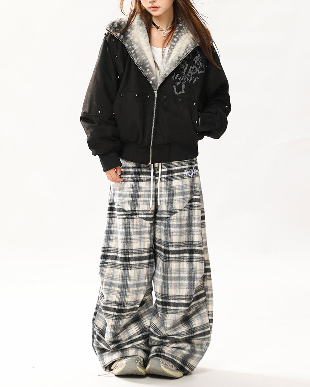 fawn ear grunge hooded jacket boogzel clothing
