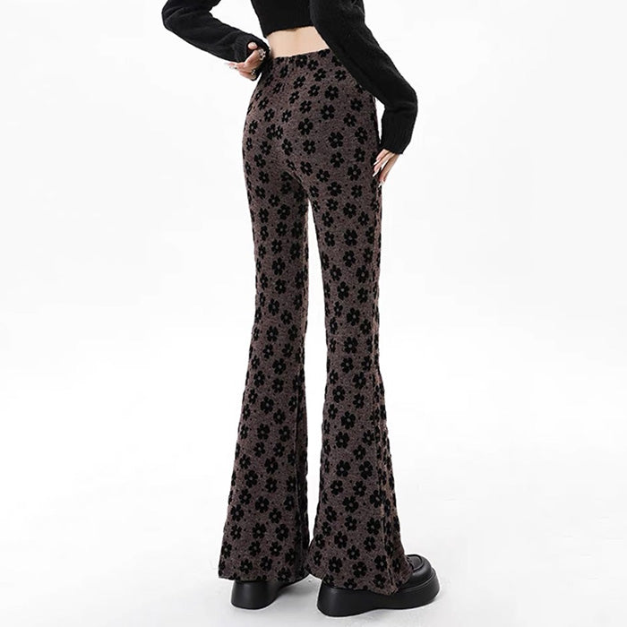 brown flare pants boogzel clothing