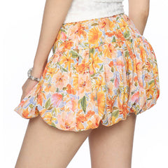 floral print balloon skirt boogzel clothing
