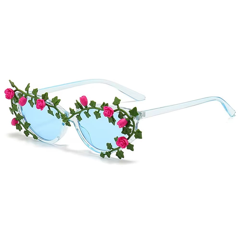 flower cat eye sunglasses boogzel clothing