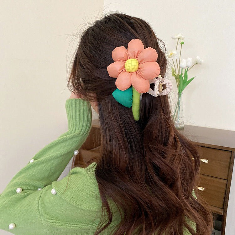 Flower Shaped Hair Claw boogzel clothing