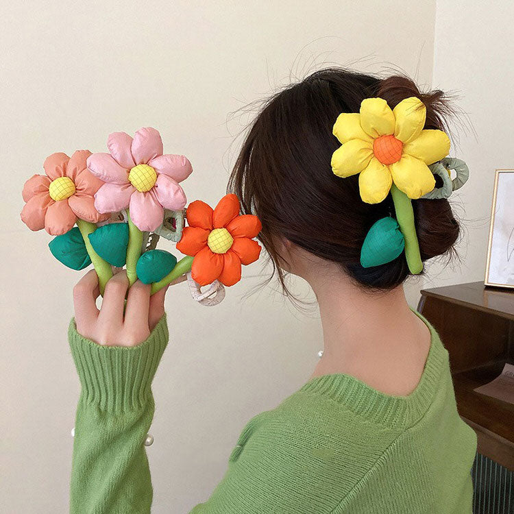 Flower Shaped Hair Claw boogzel clothing
