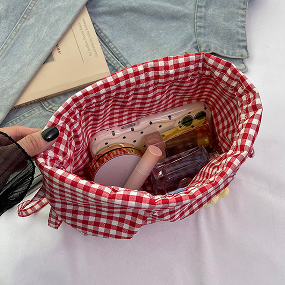 flower shaped mini bag boogzel clothing