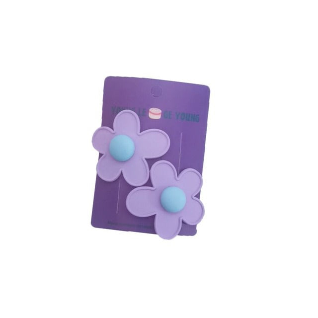Cute Flower Aesthetic Hair Clips boogzel clothing