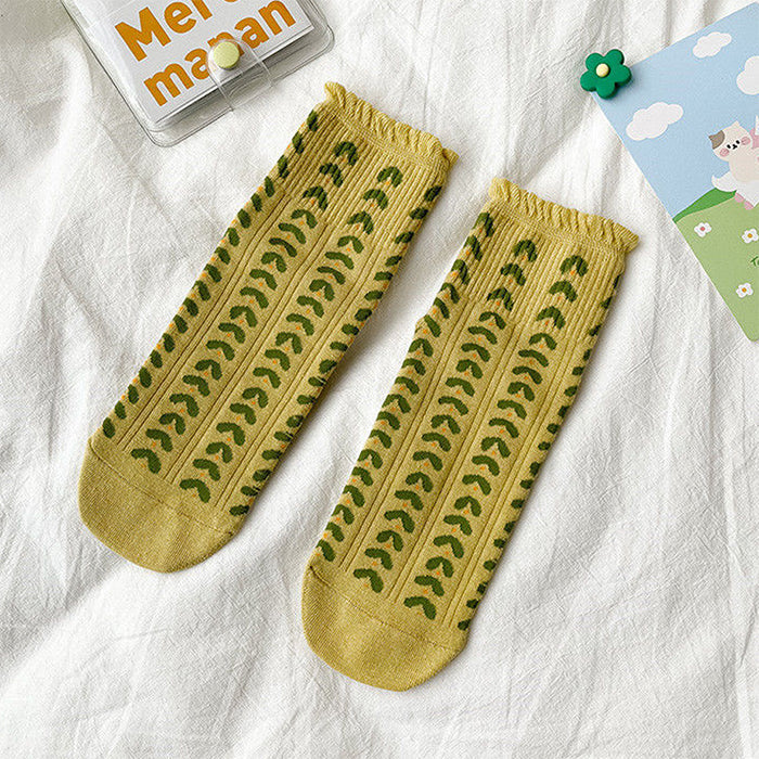 flower pattern pack socks boogzel clothing