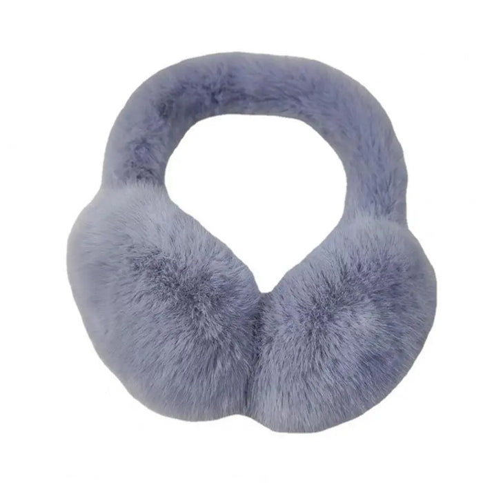 black fluffy earmuffs boogzel clothing