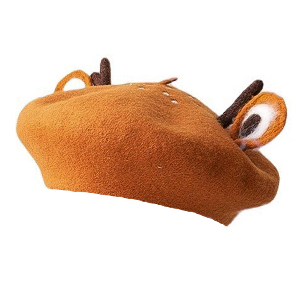 deer beret hat boogzel clothing